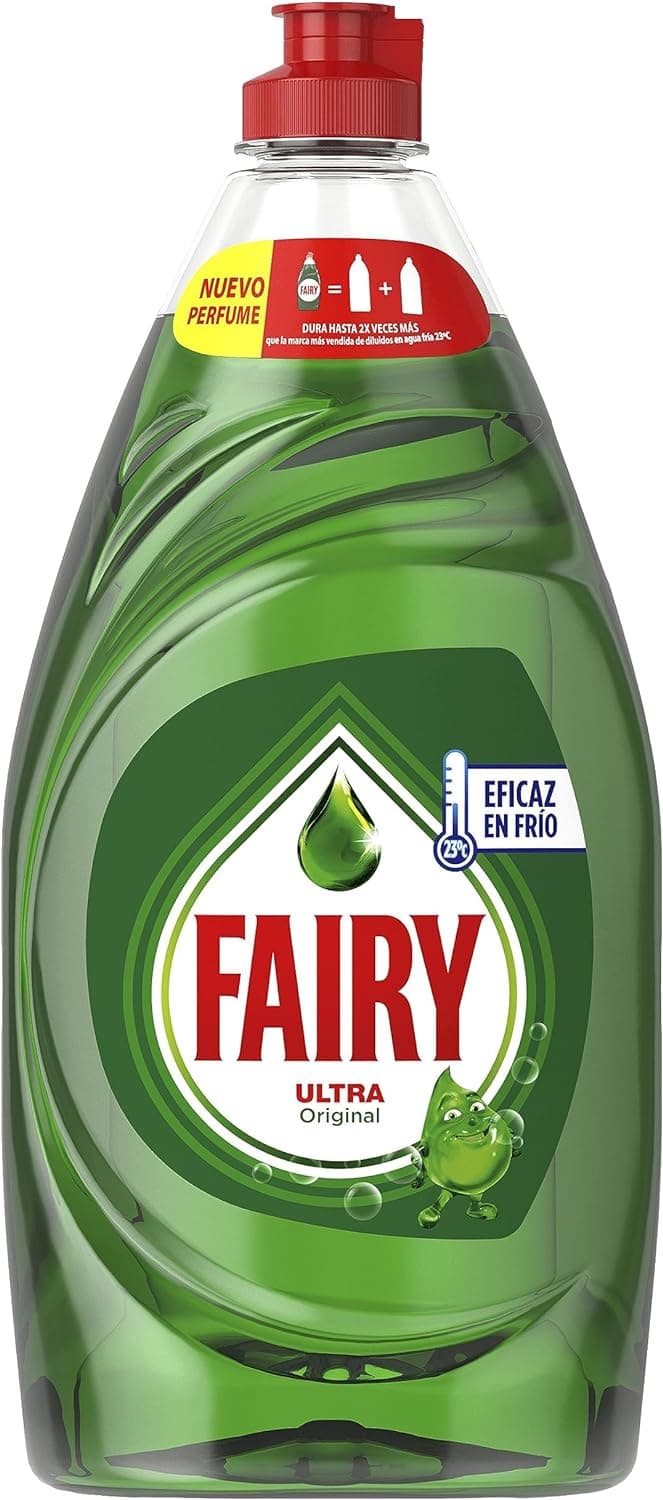 Fairy Ultra detergente líquido sem imersão nem gordura, 820 ml
