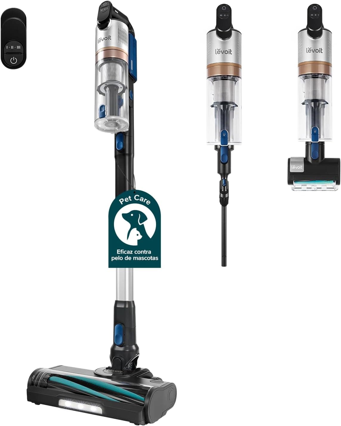 LEVOIT Lvac300 | Aspirador vertical sem fios com filtro HEPA e escova anti-cabelos para chão e pêlos de animais