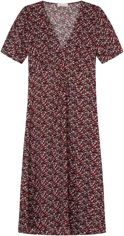 SPRINGFIELD | Vestido midi casual com estampado para mulher