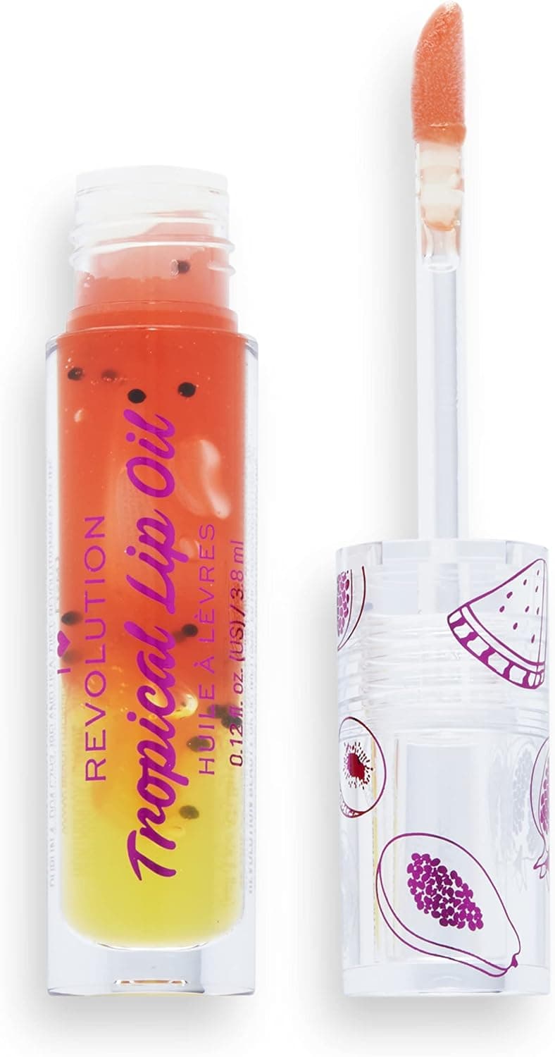 I Heart Revolution, Tasty Tropical Lip Oil, papaia, 3,8 ml
