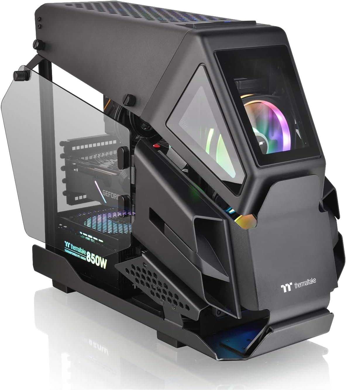 Thermaltake AH T200 Black PC-Chassis Micro-ATX