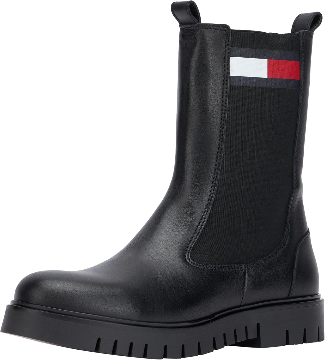 Tommy Jeans Botas Chelsea de pele para mulher