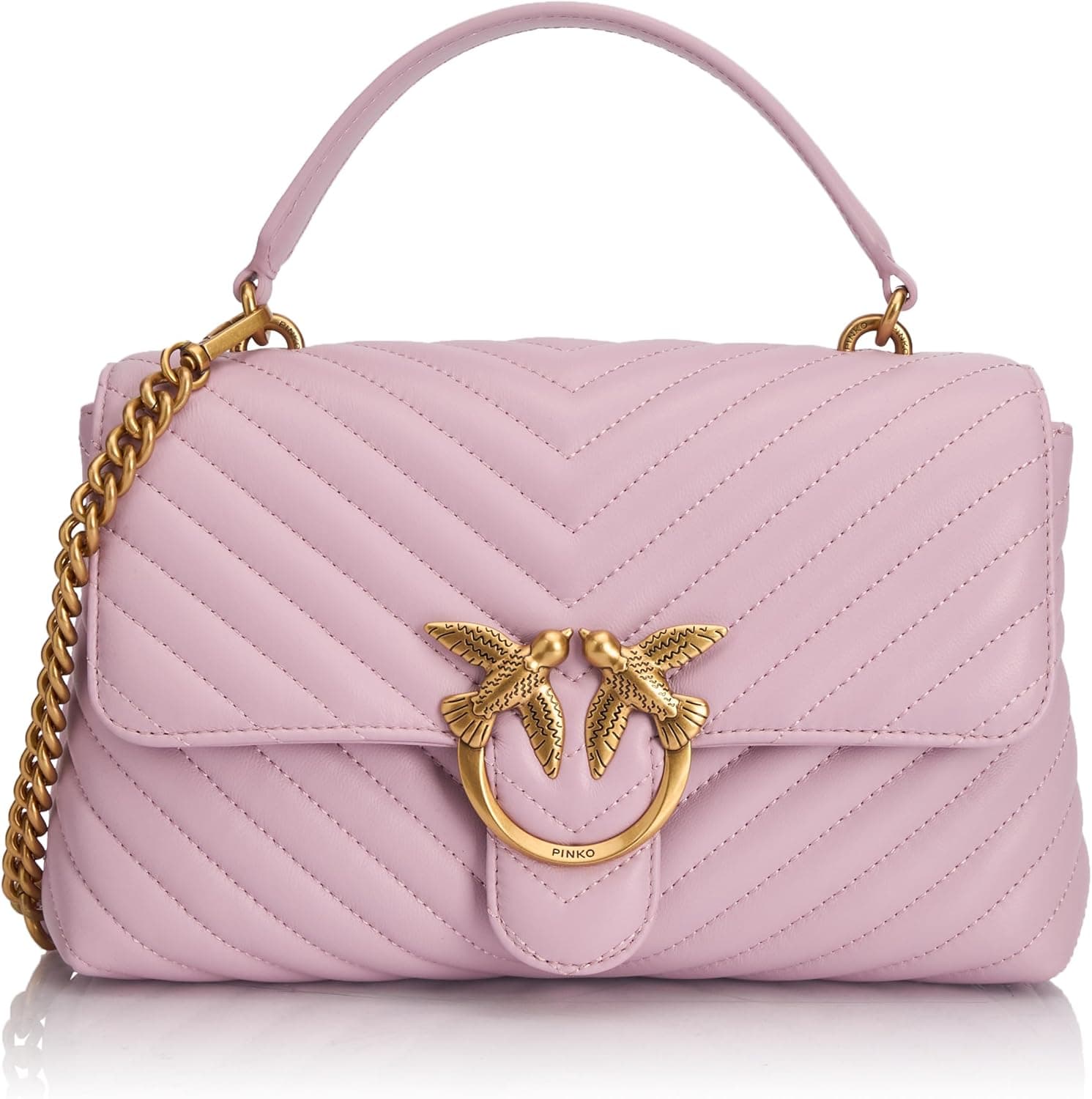 Pinko Love Lady Puff Classic Cl Sheep Borla Chevron, Bolsa para mulher