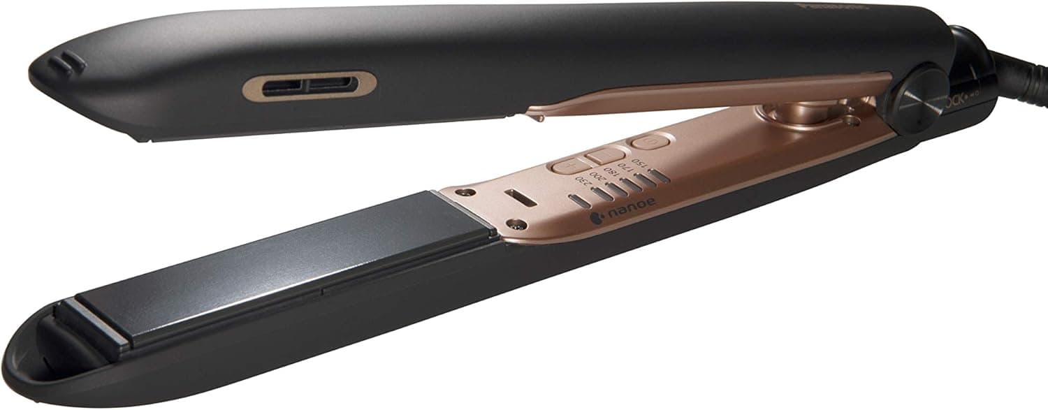 Panasonic EH-PHS9KK825 - Ferro de cabelo profissional (iões com tecnologia nanoe, sem fios, hidratação e cuidados com o cabelo, revestimento cerâmico, alisamento profissional) rosa