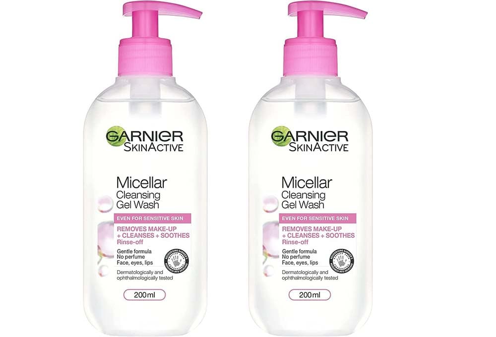 Garnier Skin Active gel micelar, 200 ml x 2