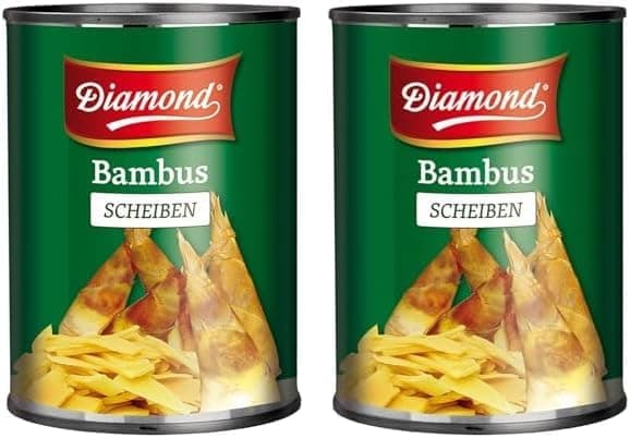 Diamond Brotos de bambu, fatias - 540 g (embalagem de 2)
