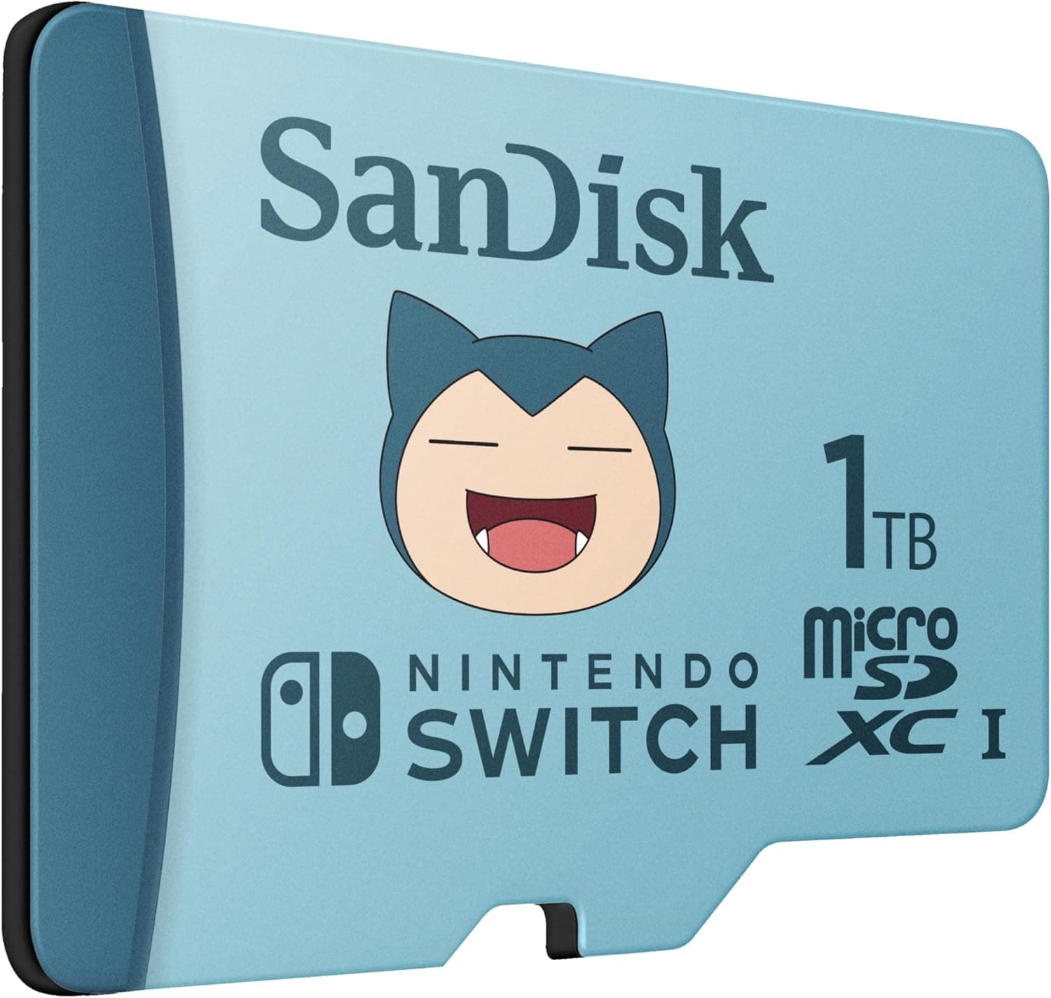 SanDisk 1 TB Pokémon Snorlax cartão microSD para Nintendo Switch, até 100 MB/s de velocidade de leitura e até 90 MB/s de escrita, 4K UHD, V30, U3