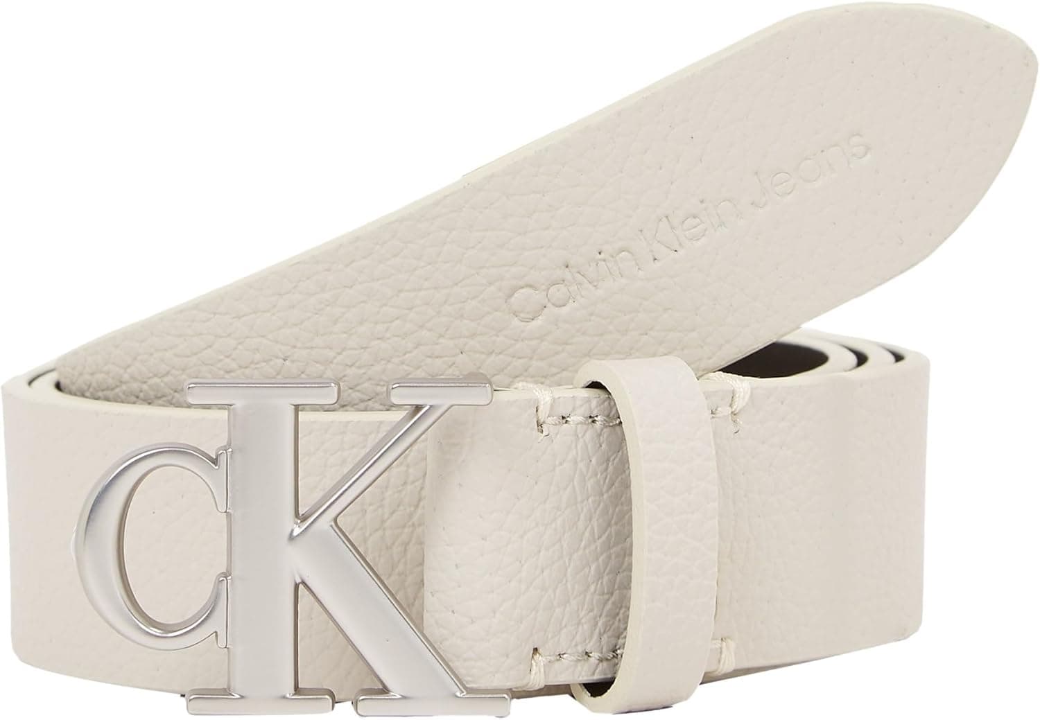 Calvin Klein Jeans Cinto de couro para mulher