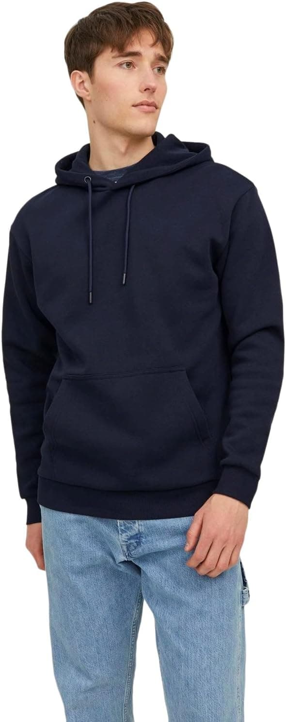 JACK & JONES Hoodie Plain Camisola com capuz para homem