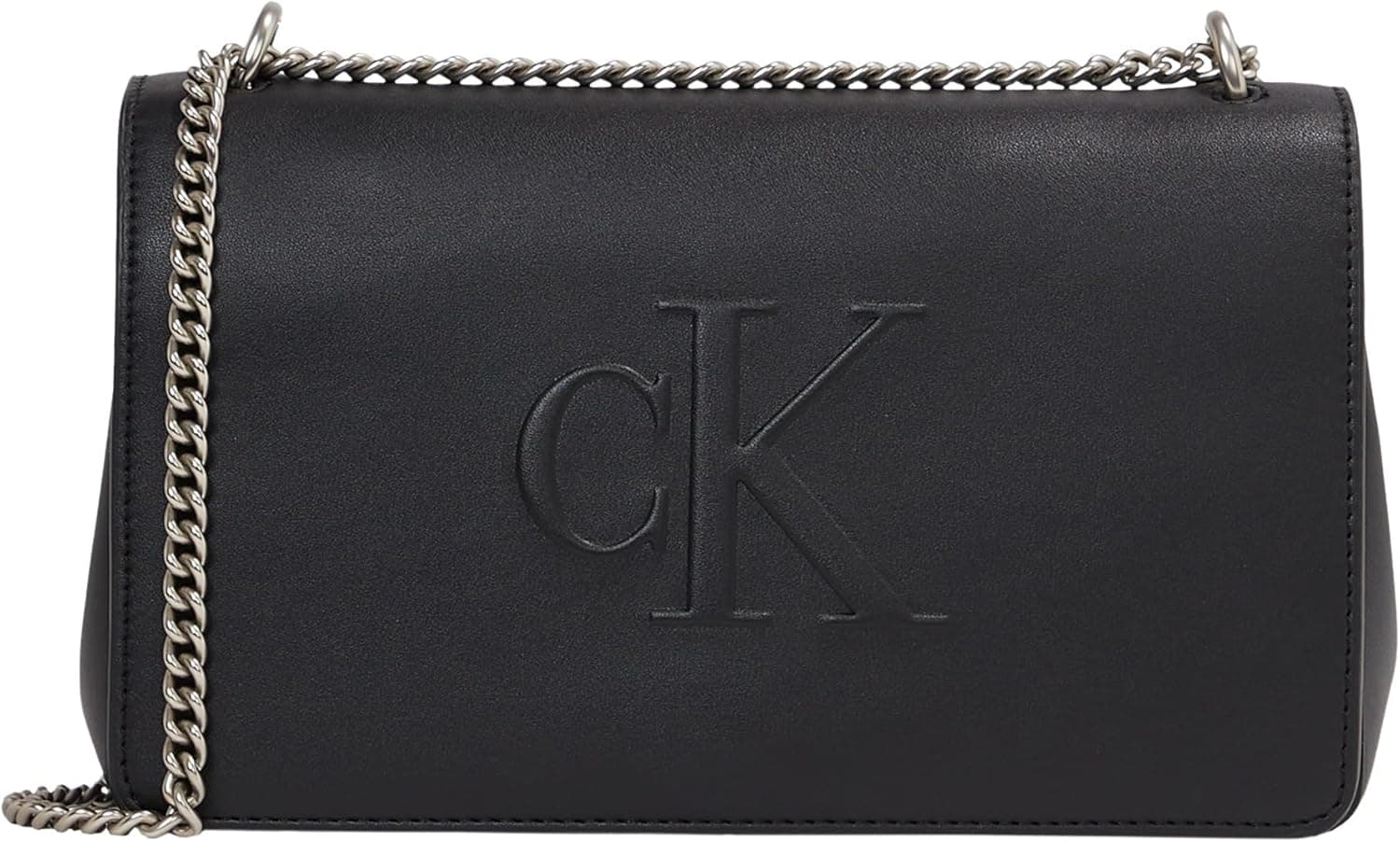 Bolsa de Ombro Calvin Klein Sculpted EW Flap25 Lv04k3035g, Bolsa de Ombro Feminina, Tamanho Único