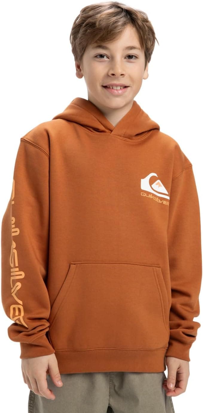 Quiksilver Omni Logo Youth Fleece Top Hoodie para meninos