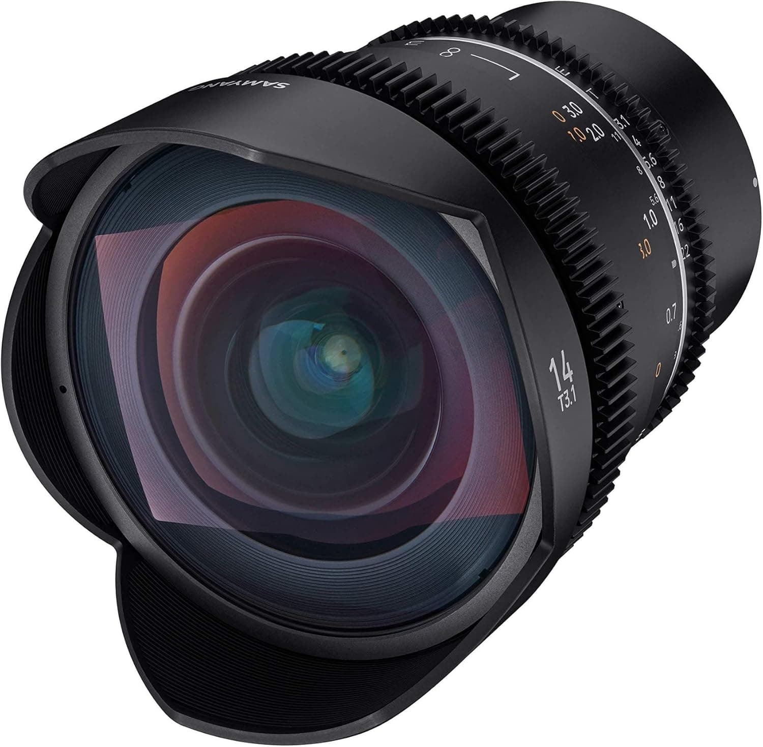 Samyang MF 14 mm T3,1 VDSLR MK2 Sony E, preto