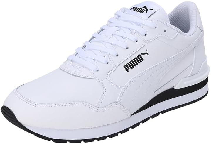 PUMA St Runner V4 L, Unisex Adult Trainers 39 EU Puma White Puma Black Puma White