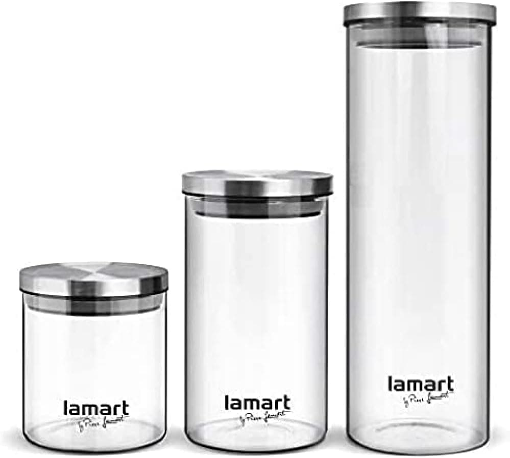 Lamart Pode caixa transparente, lote de 3 unidades
