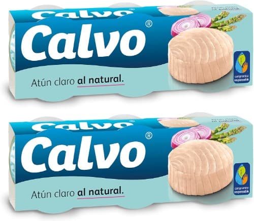 Calvo Atún Claro al Natural | Atum em conserva ao natural 3 x 80 g