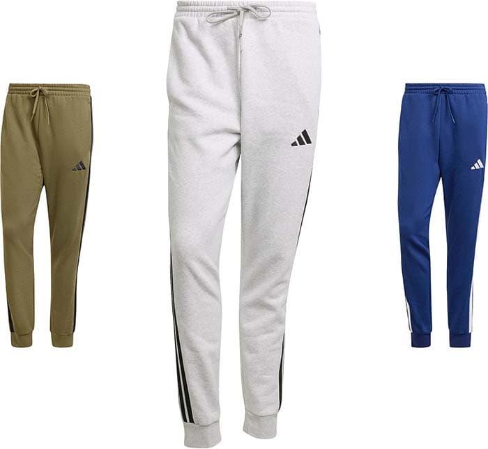 adidas Essential Three Stripes Fleece Pant - Calças para homem