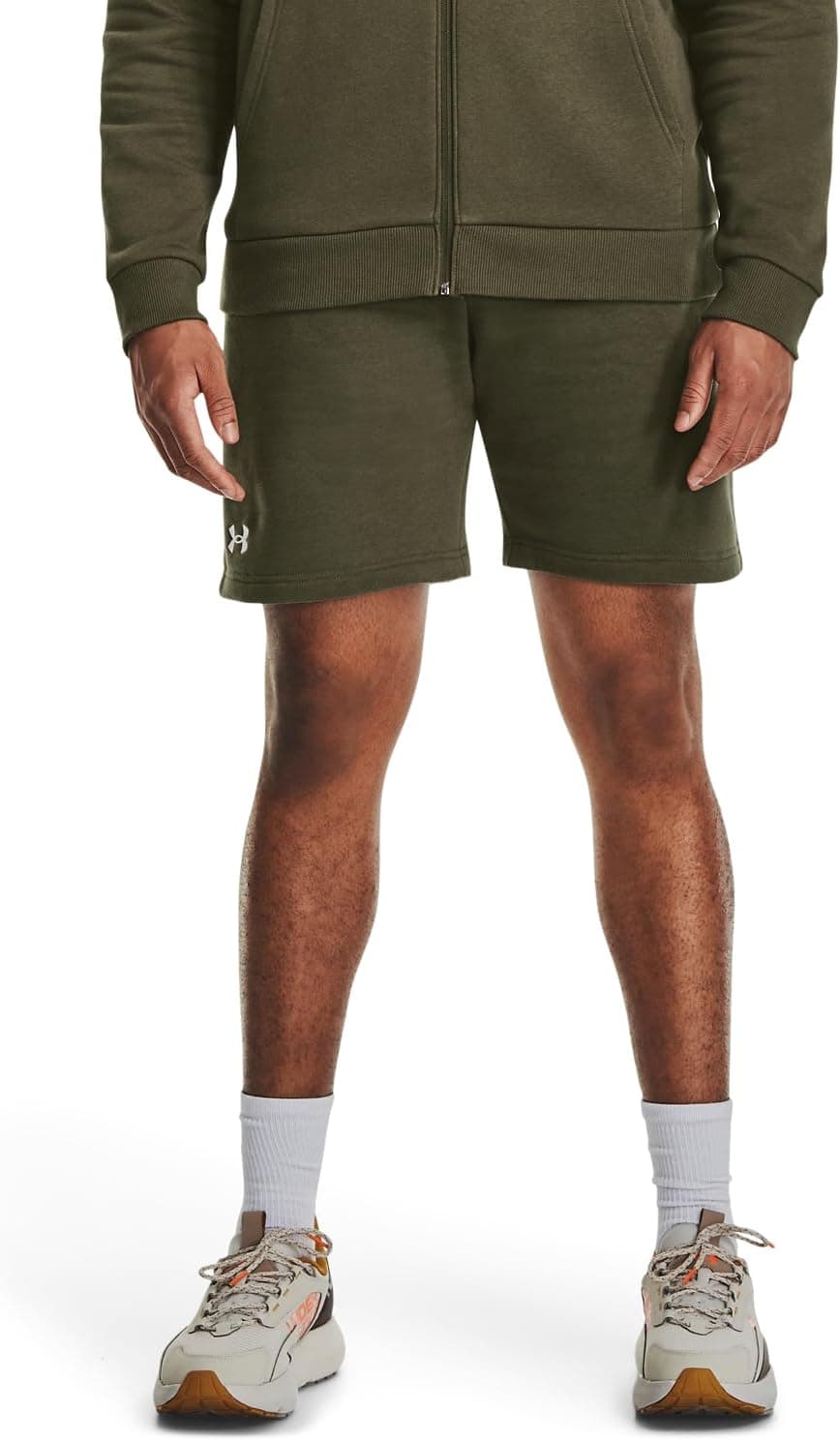 Under Armour UA Rival Fleece Shorts - Calções de forro polar Rival para homem