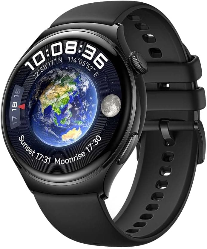 HUAWEI Watch 4 Smartwatch, vidro curvo 3D, controla a sua saúde, chamadas móveis Esim, outras interações, duração da bateria até 14 dias, compatível com Android e iOS, versão em espanhol