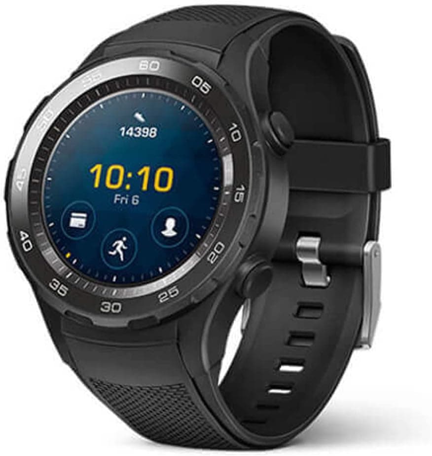 Huawei Watch 2 - Smartwatch compatível com Android (WiFi, Bluetooth) cor preto carvão