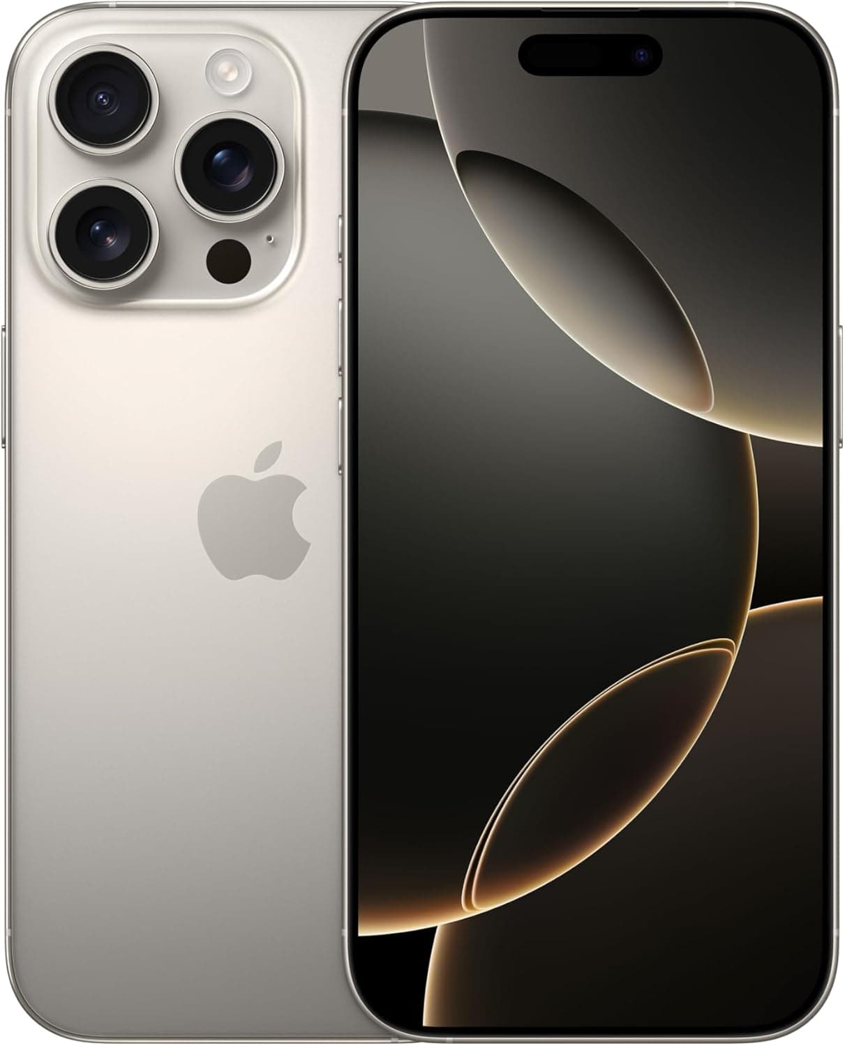 Apple iPhone 16 Pro de 1 TB: Smartphone 5G com controlo de câmara, gravação em 4K a 120 f/s com Dolby Vision e um grande salto em autonomia. Compatível com AirPods; titânio natural