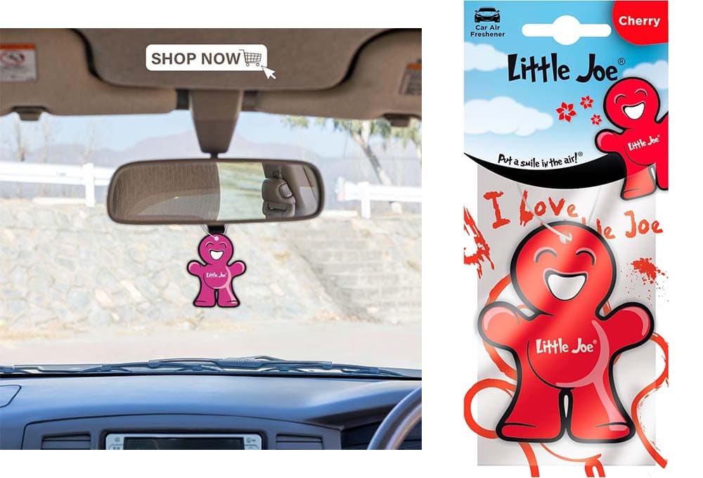 Little Joe Ambientador de celulose, aroma cereja 