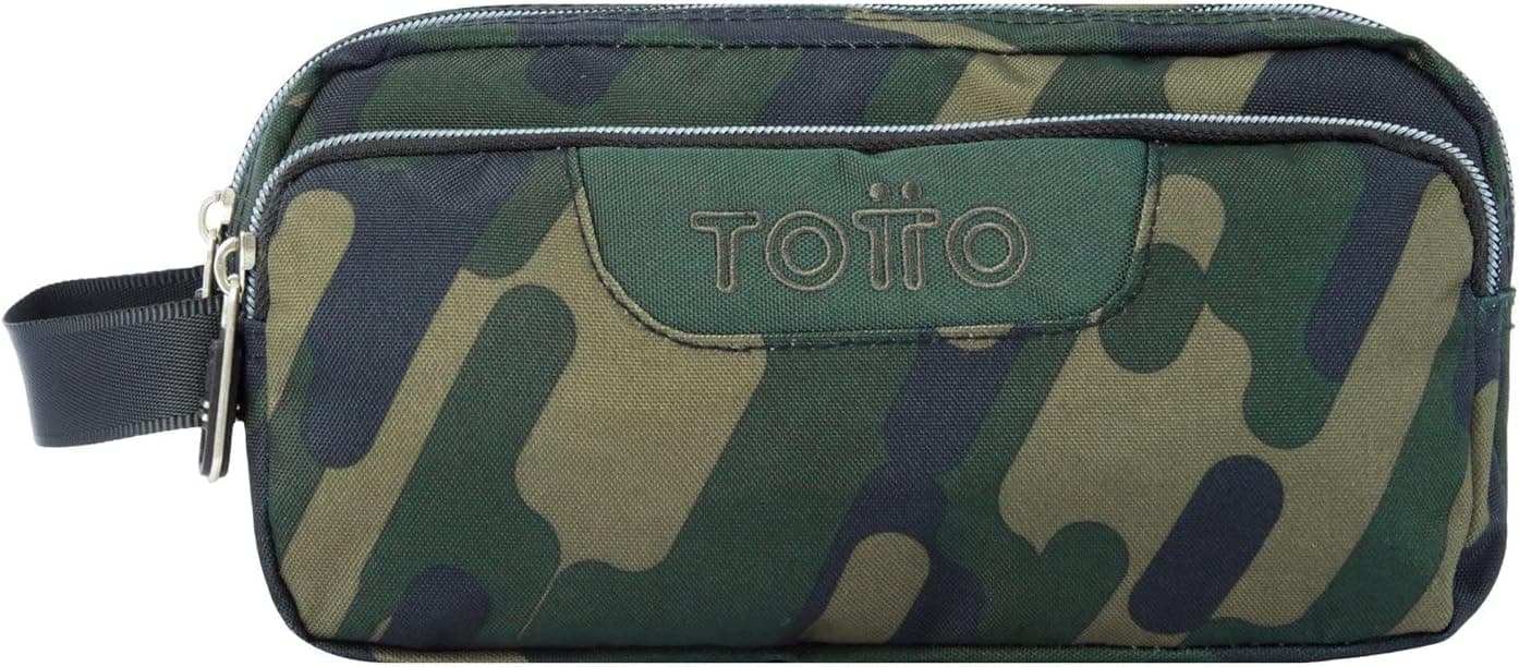 Totto Agapec Estojo escolar com três compartimentos