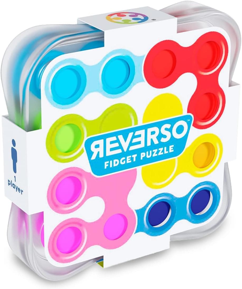 SmartGames - Reverso | Quebra-cabeças para adultos e quebra-cabeças para crianças | Jogos educativos 6 anos ou mais, Jogos para crianças e adultos com Qr | Presentes para crianças e adultos