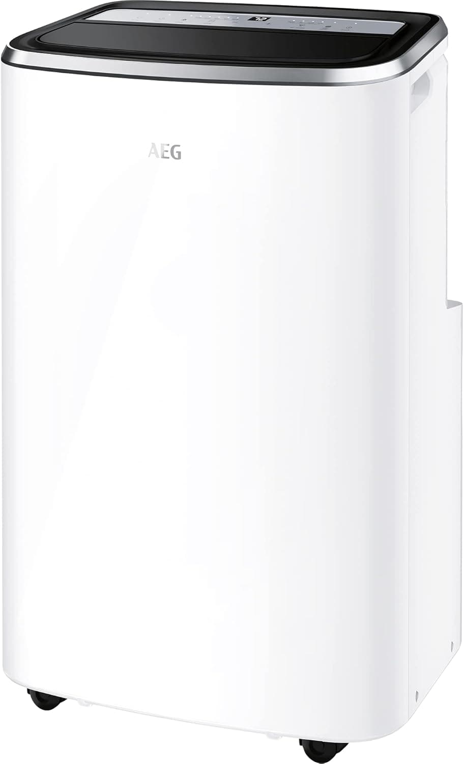 AEG AXP35U538CW Ar condicionado portátil ChillFlex Pro Função frio, desumidificador e ventilador, 9000 BTUs, 40 - 50 m2, comando, temporizador, filtro anti-bacteriano, silencioso, branco