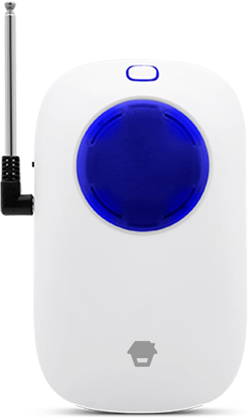 Chuango RT-101 Repetidor sem fios - amplificador de sinal sem fios para sistemas de alarme para casa - Tecnologia MCU - Aumento da potência de transmissão do sinal de alarme anti-roubo