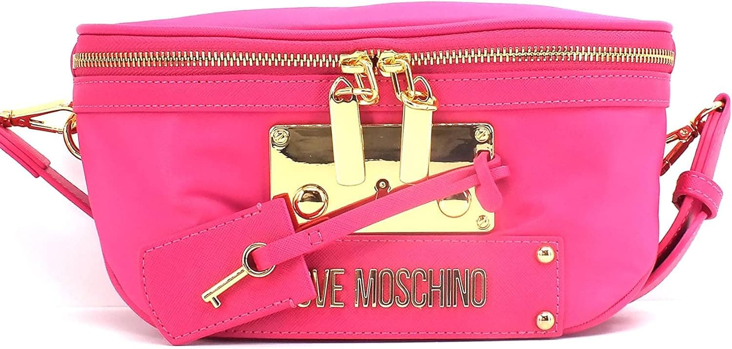 Love Moschino JC4155PP1GLG1, Bolsa de ombro para mulher, rosa,