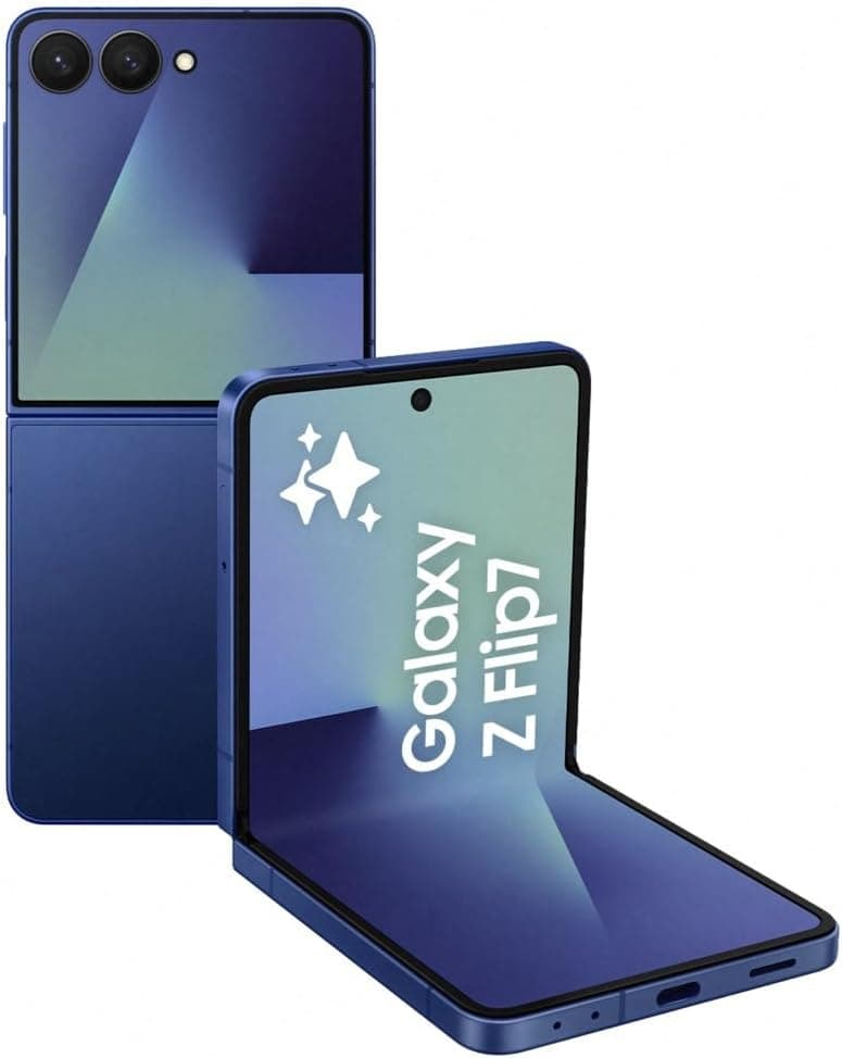 Samsung Galaxy Z Flip7 256GB | Smartphone dobrável com ecrã amplo, câmara 50 MP e IA