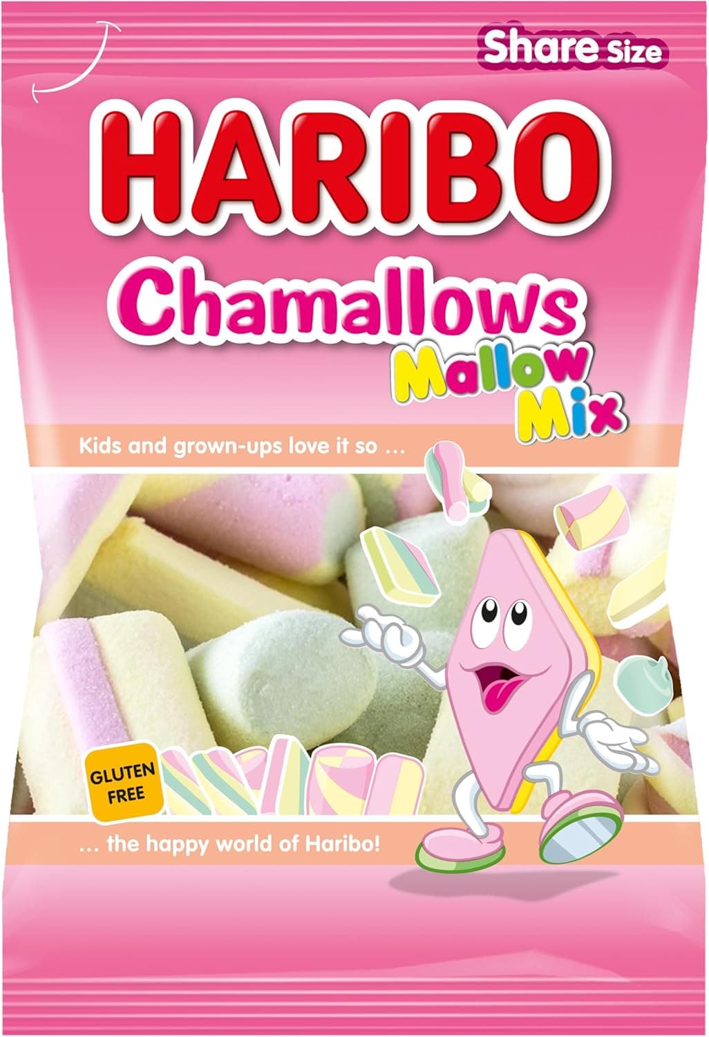 HARIBO Chamallows Mallow Mix, 1 x 175 g