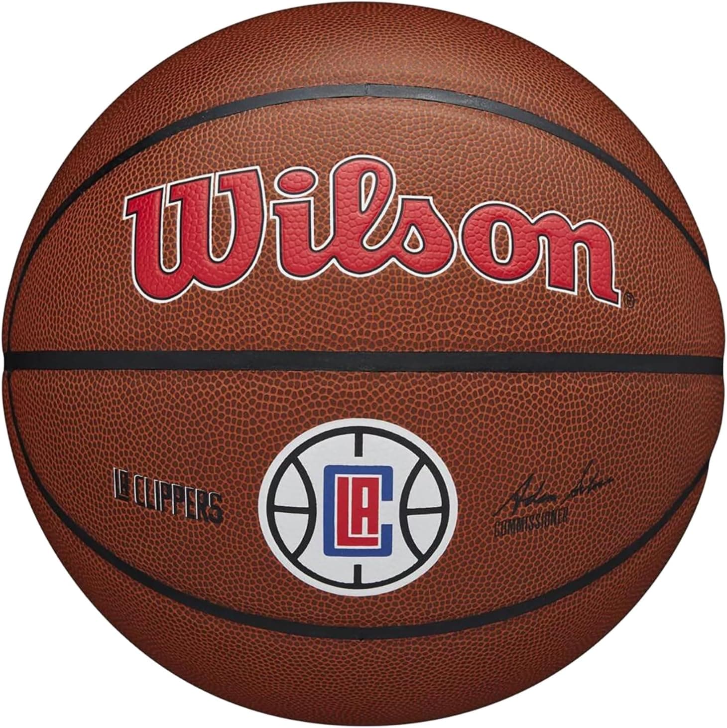 Wilson Bola de basquetebol TEAM ALLIANCE, CLEVELAND CAVALIERS, interior / exterior, couro misto, tamanho: 7