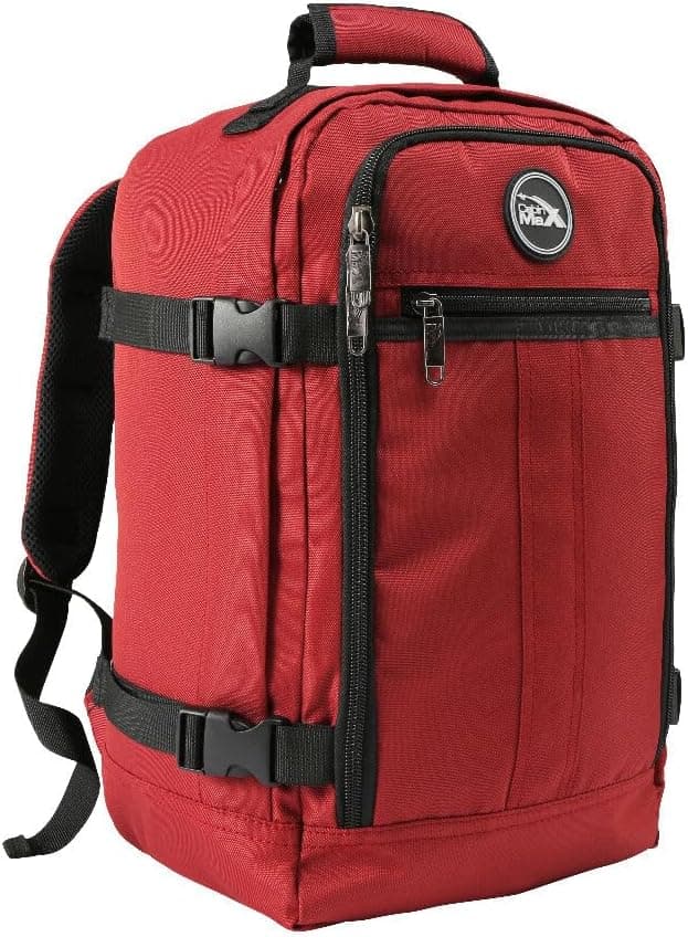 Cabin Max Metz | Mala de cabine 40x20x25 cm compatível com Ryanair em poliéster reciclado 20 L