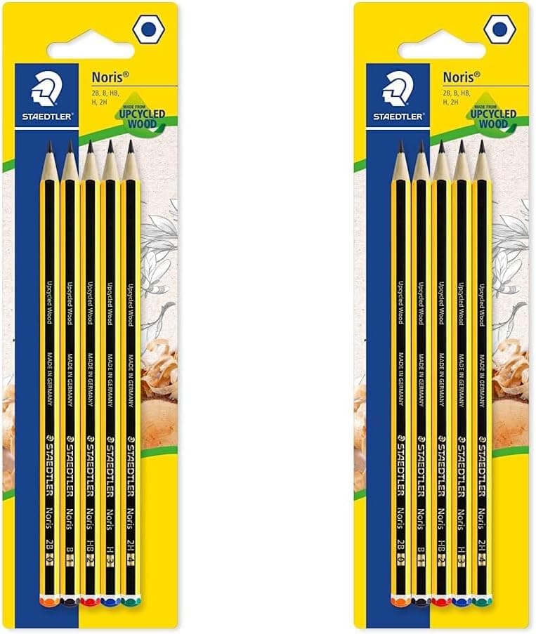 Staedler Noris Lápis (5 unidades, dureza variada) (embalagem de 2)