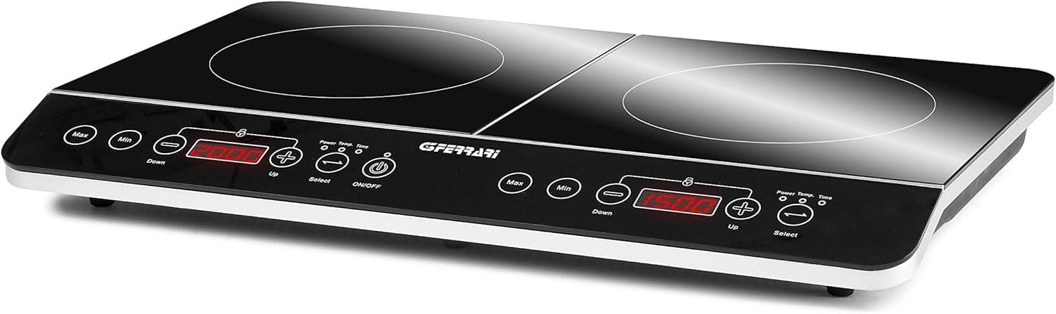 G3 Ferrari G1004700 G3Ferrari G10047 Hi-Tech Chef, 3500 W, vidro cerâmico, preto