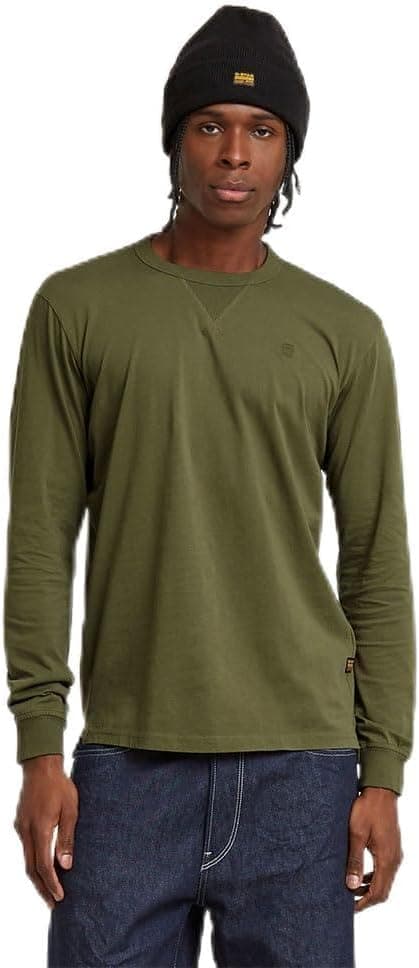 G-STAR Nifous | T-shirt em algodão para homem verde