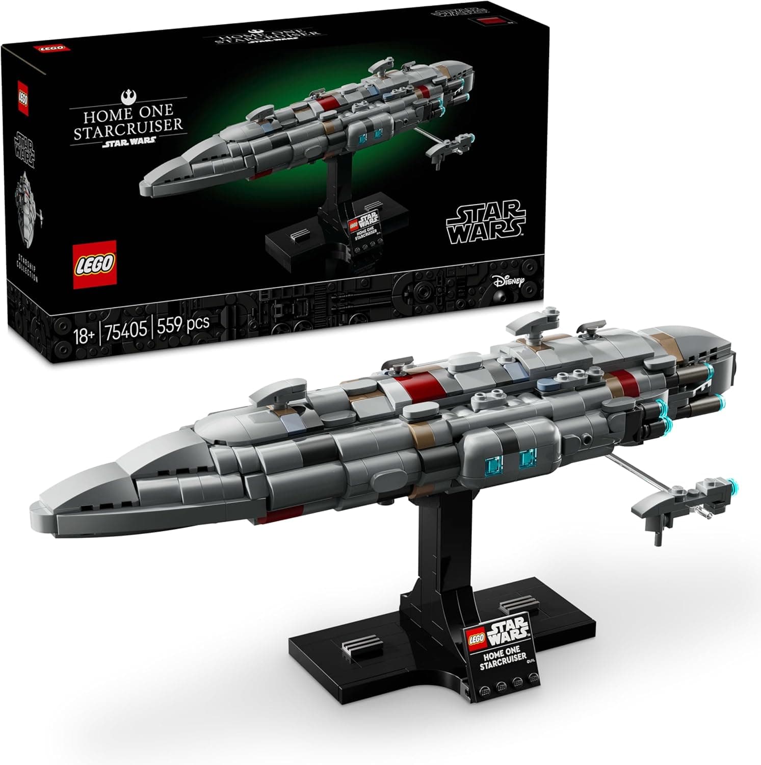 LEGO Star Wars 75405 Cruzeiro estelar casa um casaco para construção para adultos navios colecionáveis, decoração para casa e escritório, presente para homens e mulheres fãs do retorno do Jedi