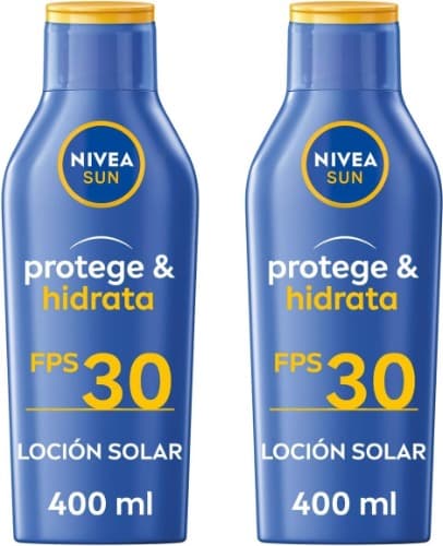 NIVEA Sun leite solar protege&hidrata sfp 30, 400 ml x 2