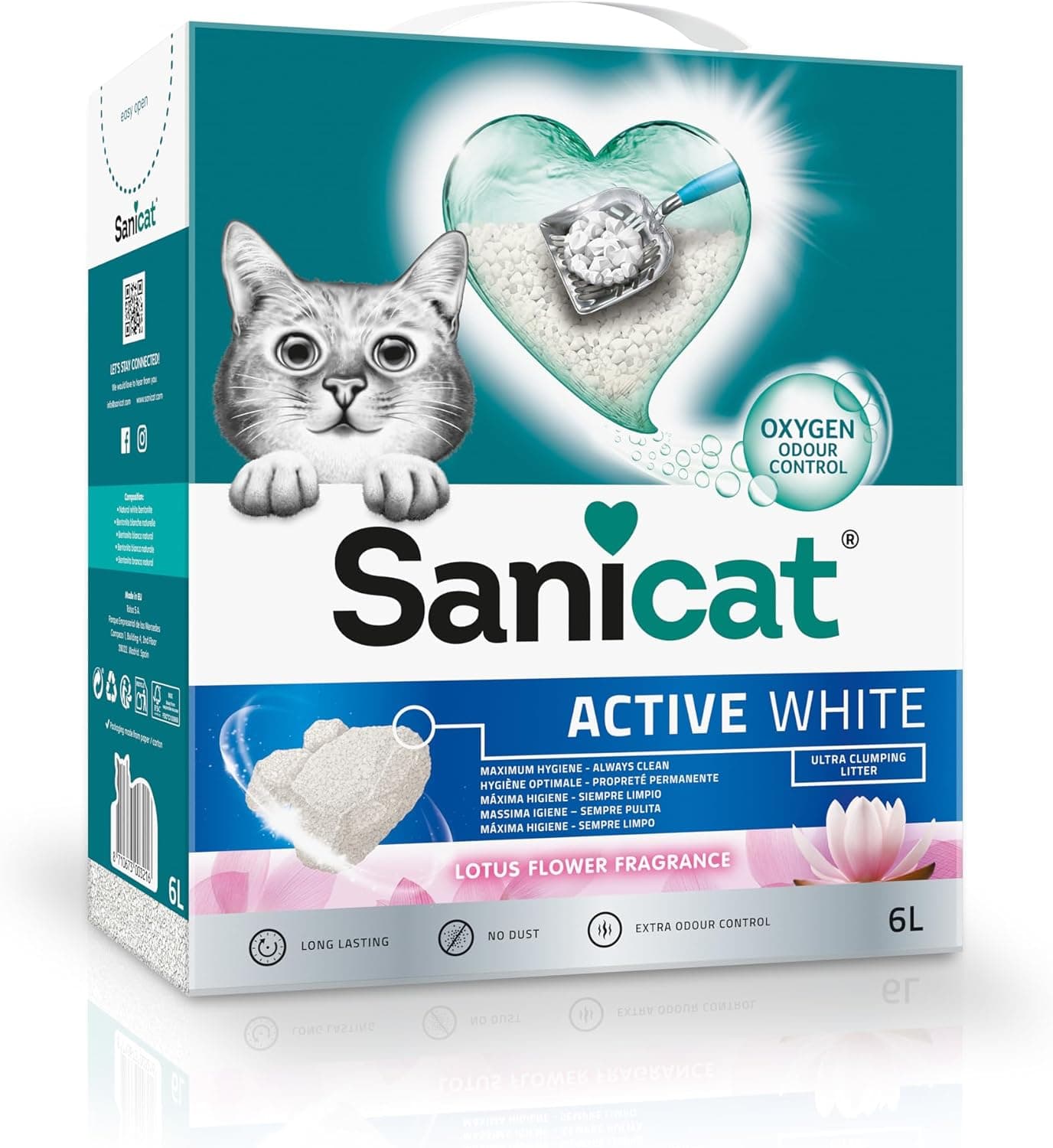 SANICAT Light & Clump Areia para gatos