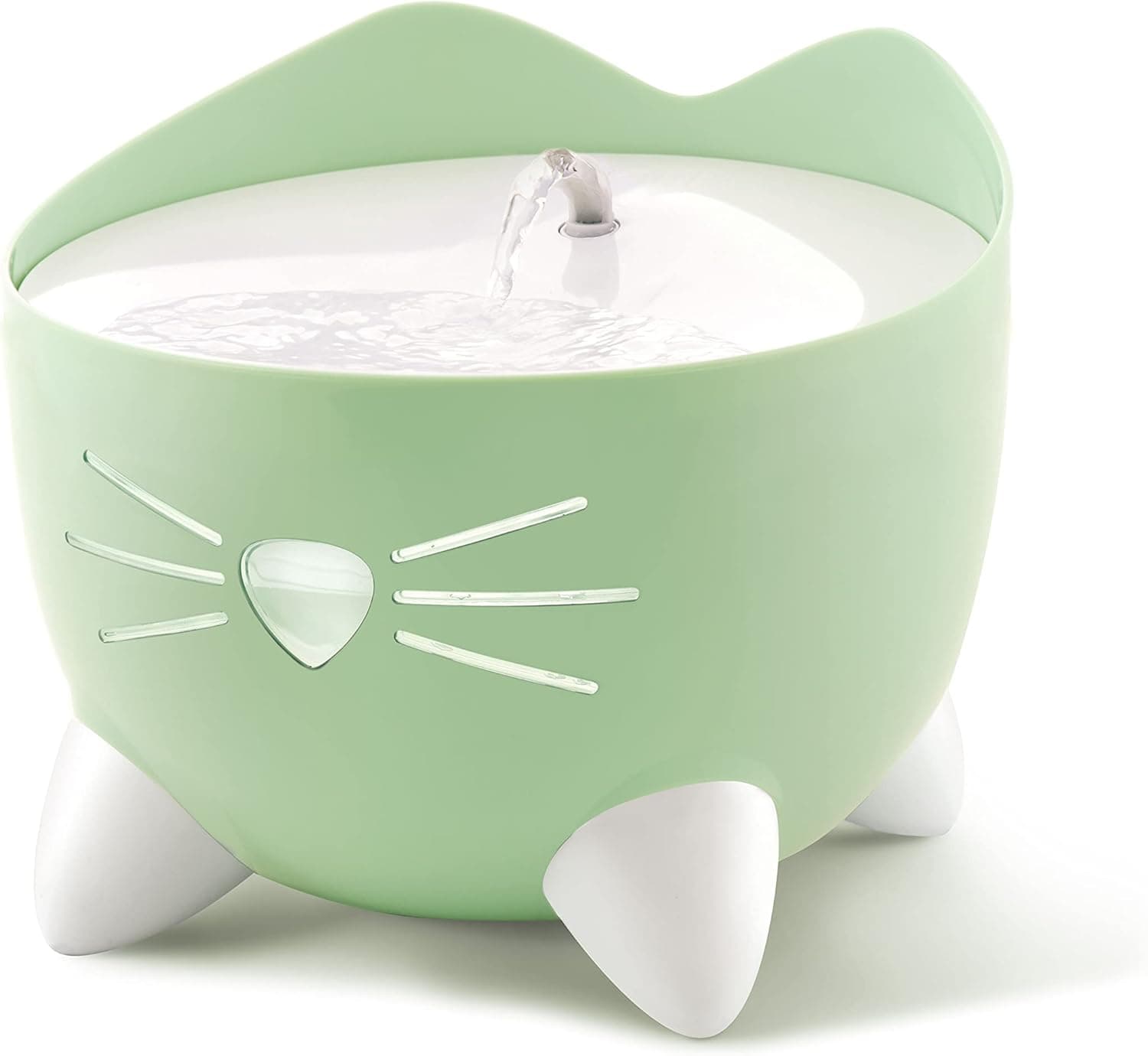 Bebedor fonte para gatos - cor verde