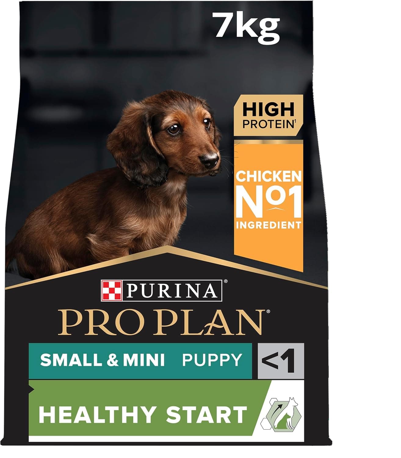 Pro Plan Purina Small & Mini Puppy OPTI Start Chicken comida para cães - 7000 g