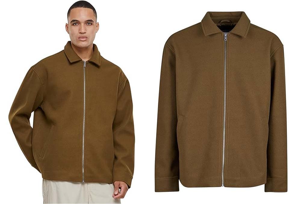 Urban Classics Basic Blouson Jacket casaco para homem