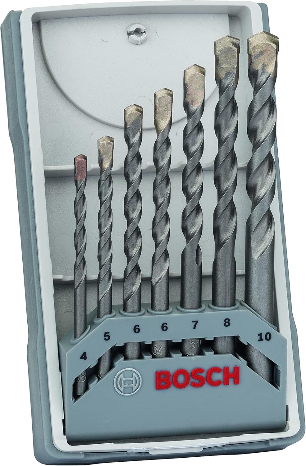 Bosch Professional 2 607 017 082 | Conjunto de 7 brocas para betão com diâmetros de 4 a 10 mm