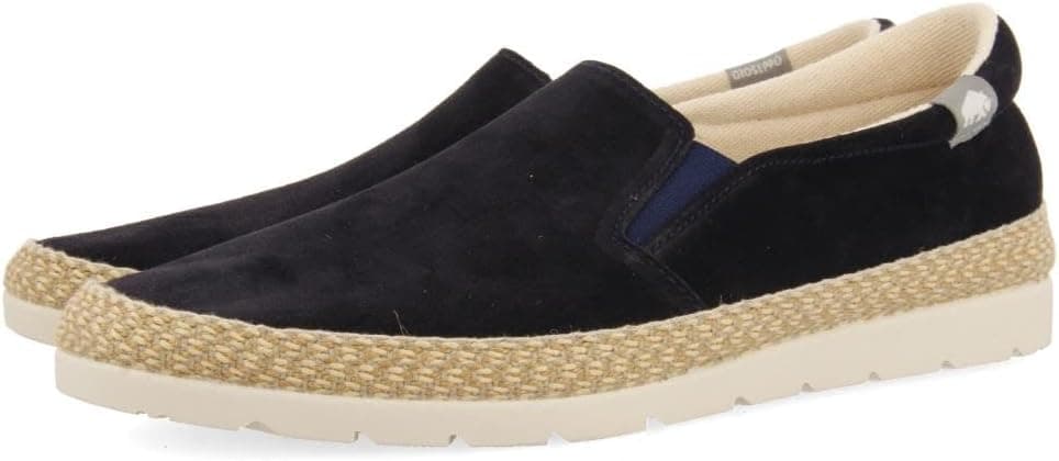 GIOSEPPO Espadrilles cor couro de pele com elástico e algodão reciclado para homem PROGER