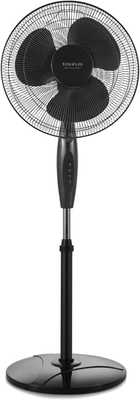 Taurus STAND FRANN GRECO 16CR ELEGANCE | Ventoinha de pé com grelha removível, oscilação e 3 velocidades, 45 W