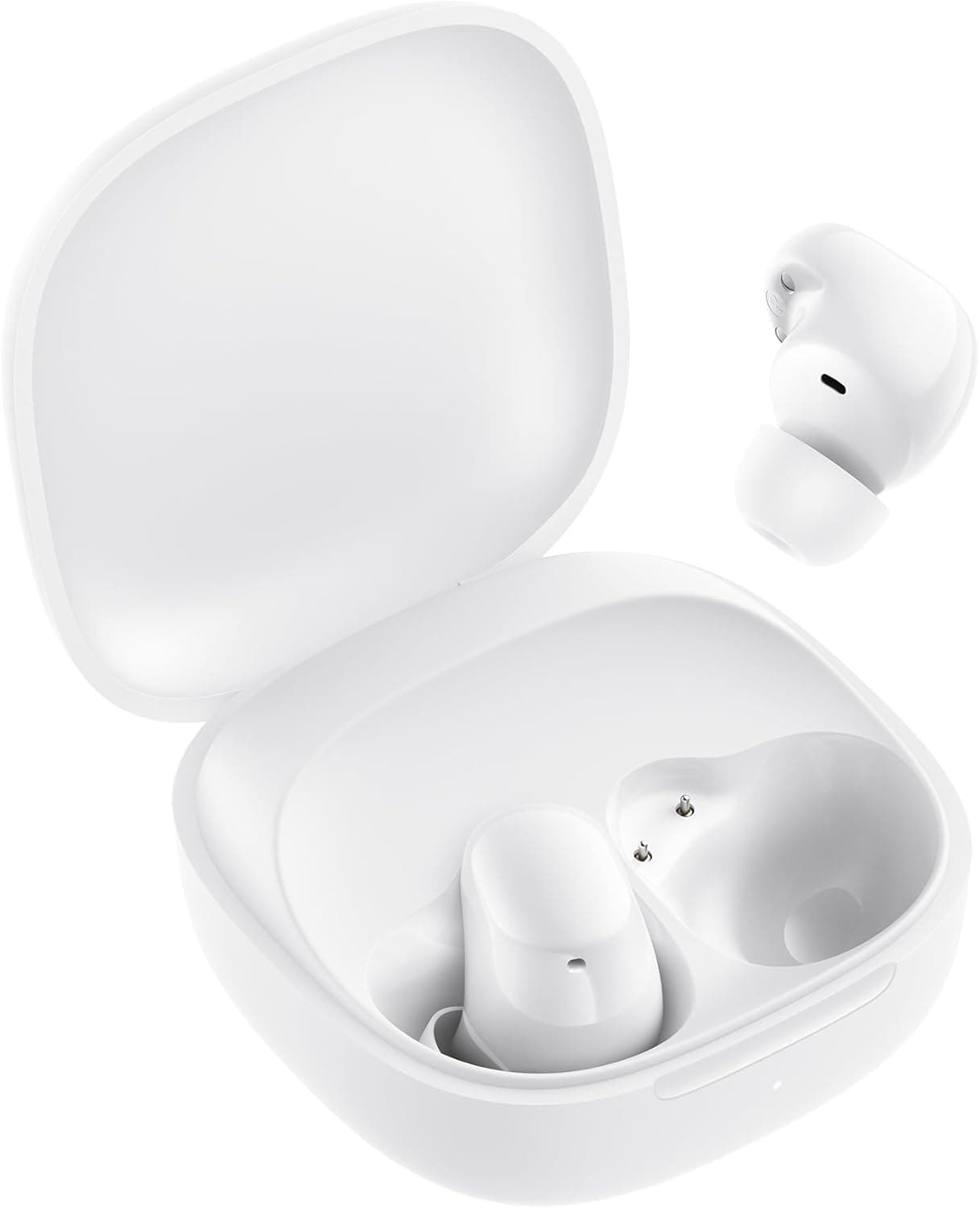 Xiaomi Redmi Buds 6 Play Auriculares sem fios, cancelamento de ruído, leves, até 36 horas de autonomia, Bluetooth 5.4, branco