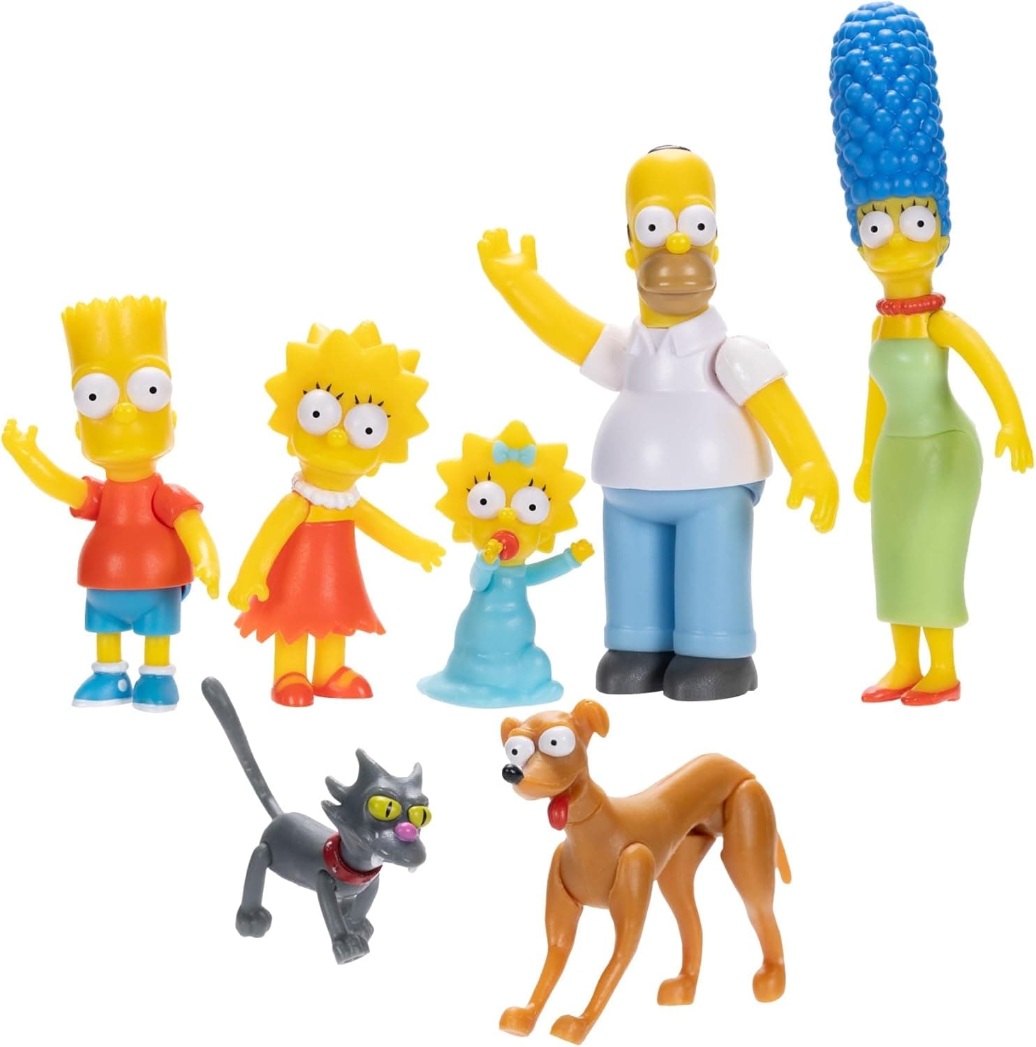 Disney Los Simpsons | Conjunto de 6 figuras de ação de 6 cm para crianças