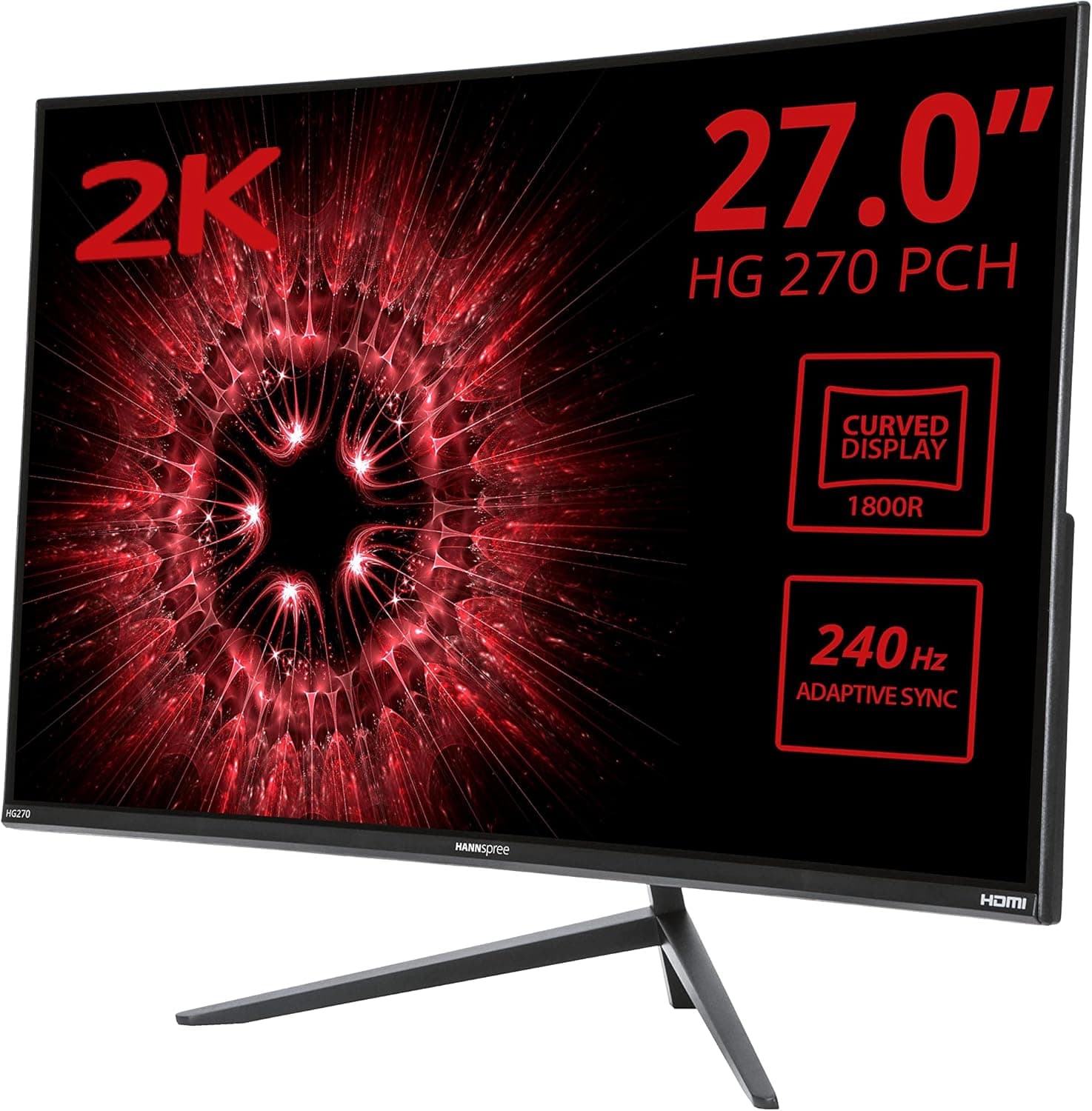  Monitor Hannspree 27" Hg 270 Pch Fullhd led (preto) - HG270PCH