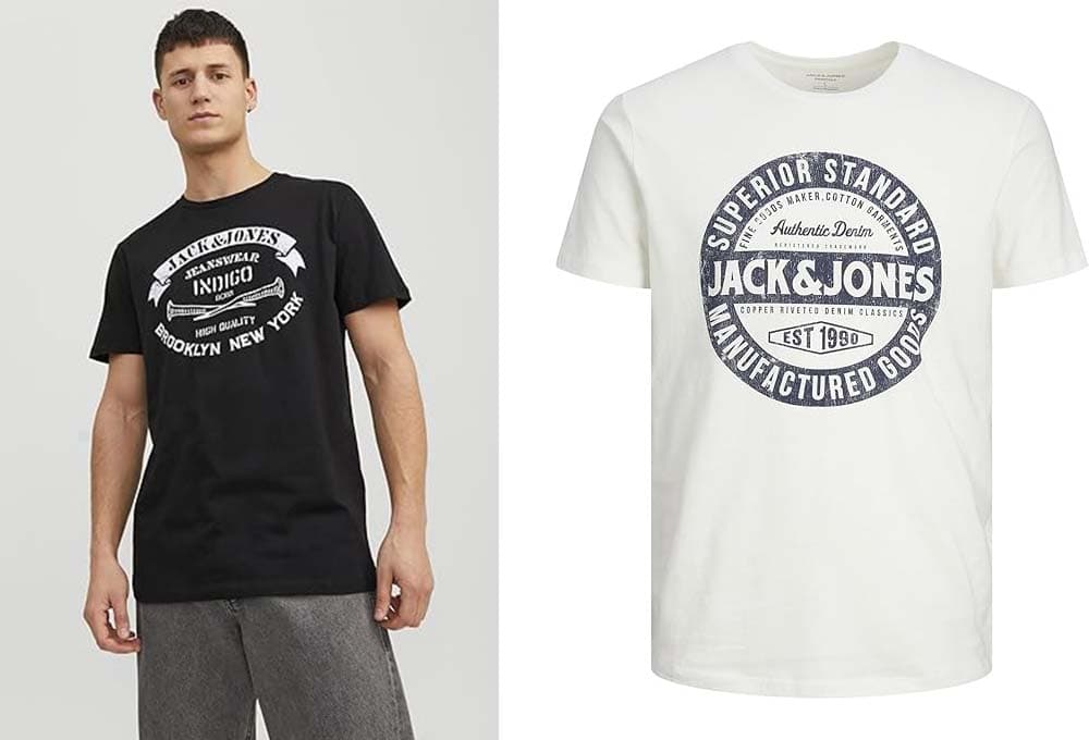 Jack & Jones | T-shirt em algodão para homem